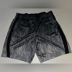 Sport Tek - Mens Grey/Black Athletic Gym Shorts (Size XXL)